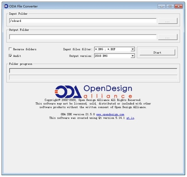ODA File Converter软件图片