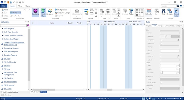 ConceptDraw PROJECT图片1