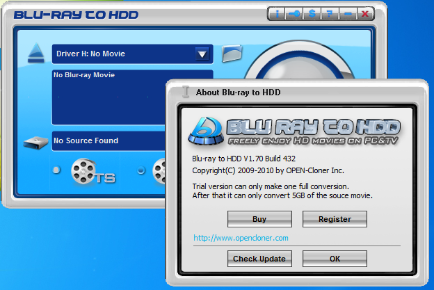 Blu ray to HDD图片