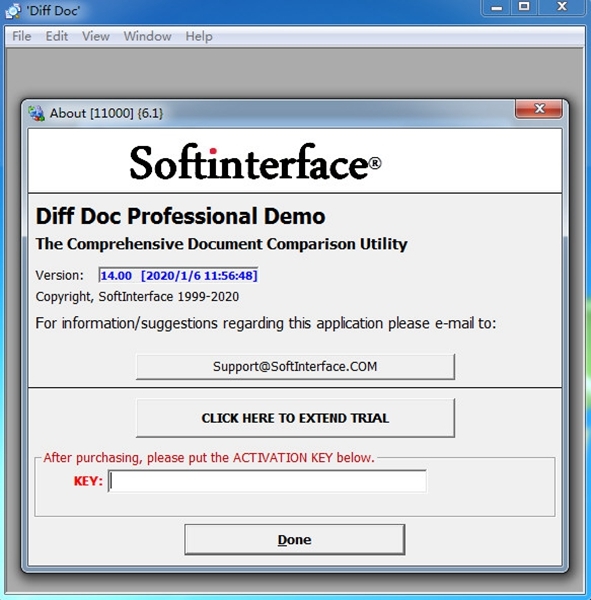 SoftInterface Diff Doc软件图片2