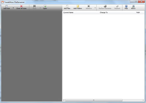 TweakNow FileRenamer(文件批量命名工具) 官方版v1.0.1下载