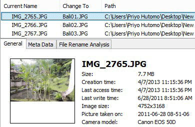 TweakNow FileRenamer截图
