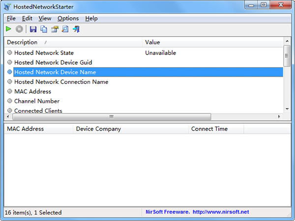 HostedNetworkStarter(wifi热点管理器) 绿色版v1.15下载