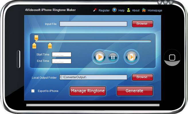 4Videosoft iPhone Ringtone Maker图片