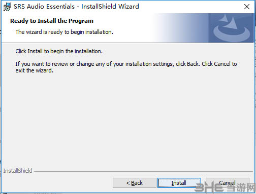 SRS Audio Essentials安装方法4