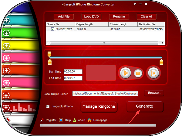 4Easysoft iPhone Ringtone Converter图片