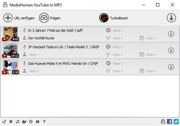 YouTube转MP3转换器|MediaHuman YouTube To MP3 Converter 官方版v3.9.9.53下载插图