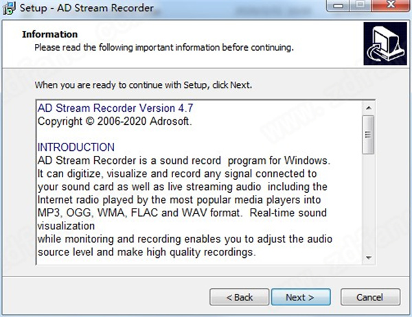 AD Stream Recorder下载|Adrosoft AD Stream Recorder 免费版v4.7下载插图2