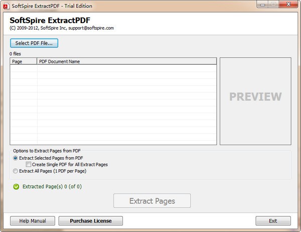 SoftSpire Extractpdf软件图片