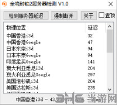 全境封锁2延迟显示工具|全境封锁2服务器检测工具 V1.0下载
