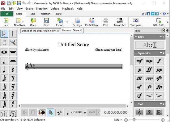 Crescendo Music Notation Editor图片5