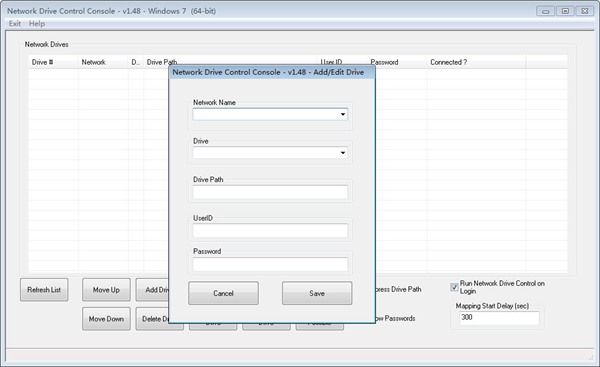 Network Drive Control图