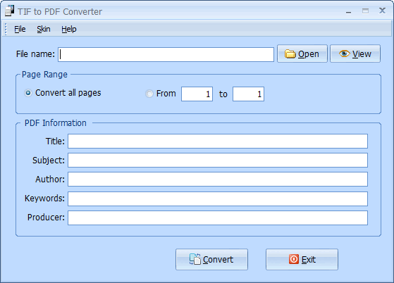 TIF to PDF Converter图片