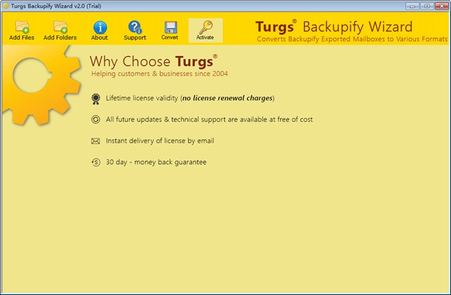 Turgs Backupify Wizard图