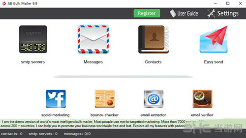 AB Bulk Mailer软件下载|AB Bulk Mailer(电子邮件营销工具) 官方版V9.9下载插图