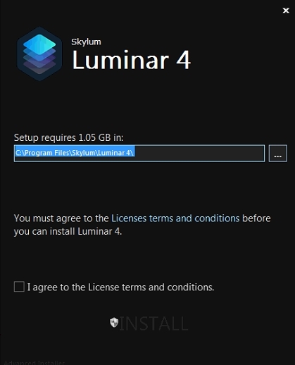 Luminar4安装步骤图片1