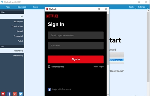 网飞视频下载器|网飞高清视频下载(FlixGrab) 免费版v5.0.10.418下载插图1
