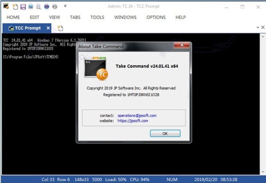 JPSoft Take Command破解版|JPSoft Take Command 24 免费版(附激活教程+破解补丁)v24.01.41下载插图