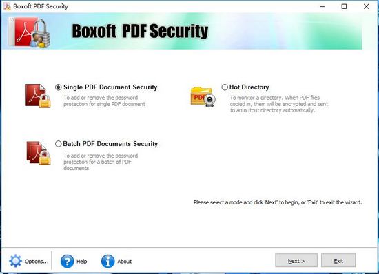 Boxoft pdf Security图片