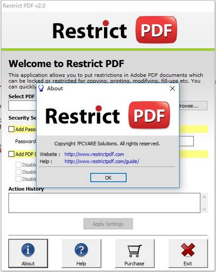 PCVARE Restrict PDF图片