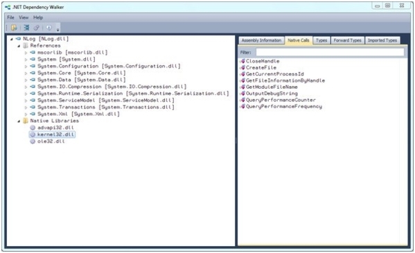 .NET Dependency Walker图片2