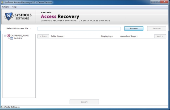 SysTools Access recovery (Access数据库恢复软件)官方版v3.3下载插图