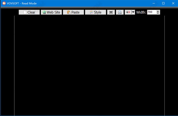 VovSoft Read Mode截图