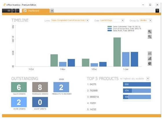 inFlow Inventory软件图片4