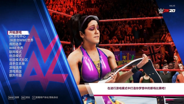 WWE2K20中文补丁|WWE 2K20轩辕汉化补丁 v1.0下载