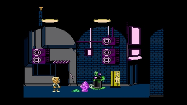 垃圾桶小子：疯狂麦克和过期口香糖的冒险游戏图片2