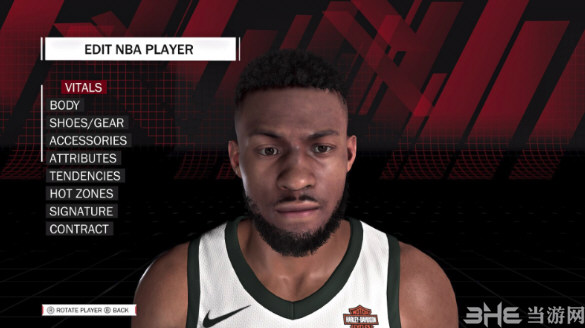 2K18贾巴里帕克面补下载|NBA2K18雄鹿队贾巴里帕克面部补丁MOD 下载