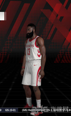 NBA2K18哈登身形面补MOD|NBA2K18火箭队大胡子哈登身形面补MOD 下载