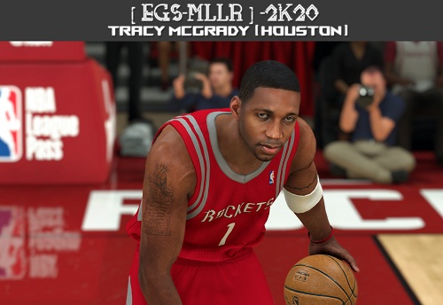 NBA2K20火箭麦迪面补MOD|NBA2K20火箭时期麦迪身形面补MOD 下载