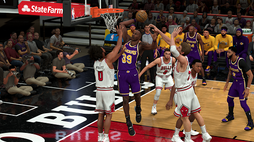 NBA2K20霍德华面补MOD|NBA2K20湖人队霍华德身形面补MOD 下载