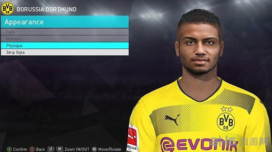 PES2018耶雷米面补下载|实况足球2018多特蒙德边卫耶雷米·托利安面部补丁 下载