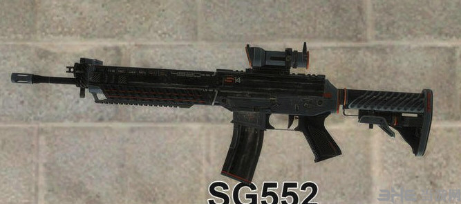 L4D2幽灵步枪MOD|求生之路2SG553幽灵步枪MOD 下载