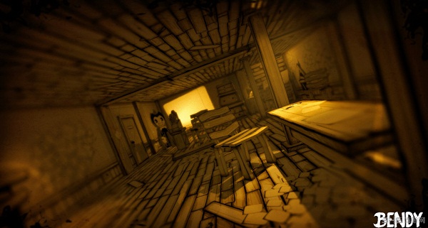 班迪与油印机下载|班迪与油印机 (Bendy and the Ink Machine)全五章汉化中文破解版下载