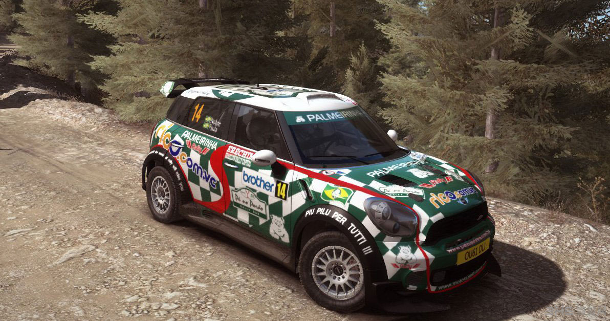 尘埃拉力赛MINI WRC P.Nobre 2012版涂装MOD 下载