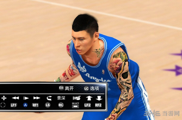 NBA2K14林书豪花臂纹身MOD 下载