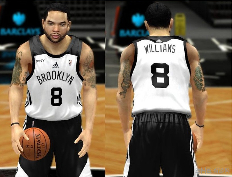 NBA2K14篮网队球衣补丁 下载