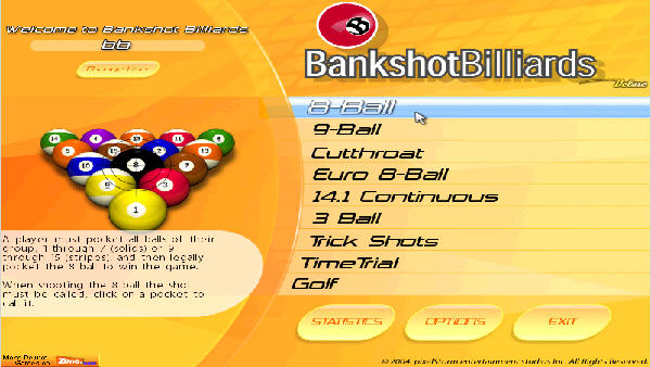 MSN休闲台球下载|MSN休闲台球 (Bankshot Billiards Deluxe)硬盘版下载