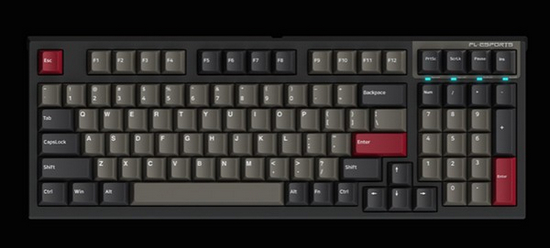 腹灵FL980机械键盘驱动图片