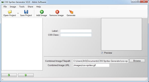 CSS Sprites Generator图片1