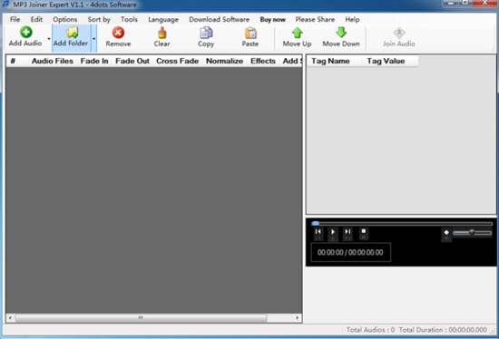 MP3 Joiner Expert(mp3音频合并电脑软件)官方版v1.1下载插图