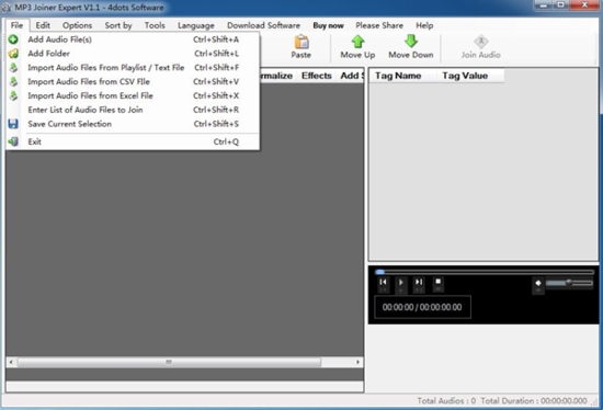 MP3 Joiner Expert(mp3音频合并电脑软件)官方版v1.1下载插图2