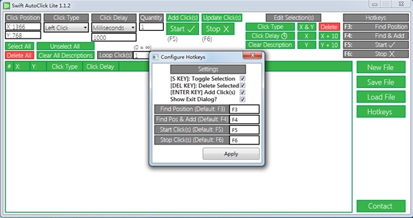 Swift AutoClick Lite软件图片3