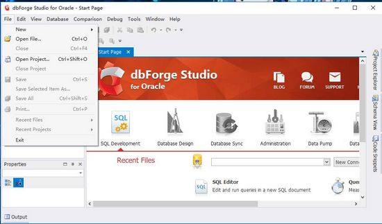 dbForge Studio for Orace图片