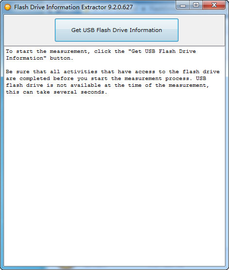 Flash Drive Information Extractor图