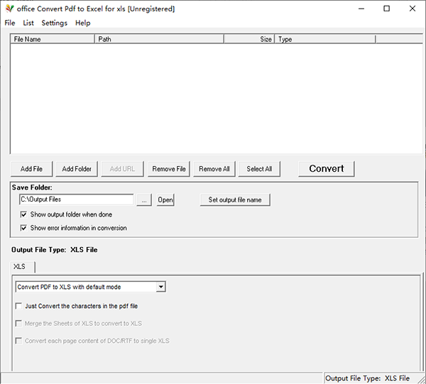 office Convert Pdf to Excel for xls图片