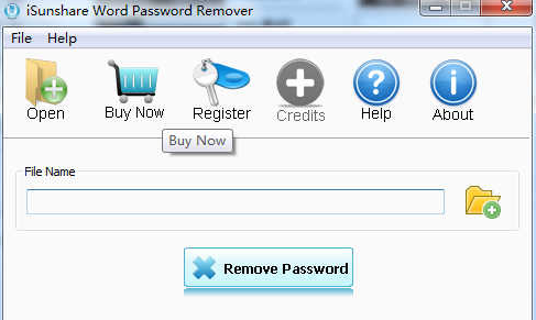 iSunshare Word Password Remover图片